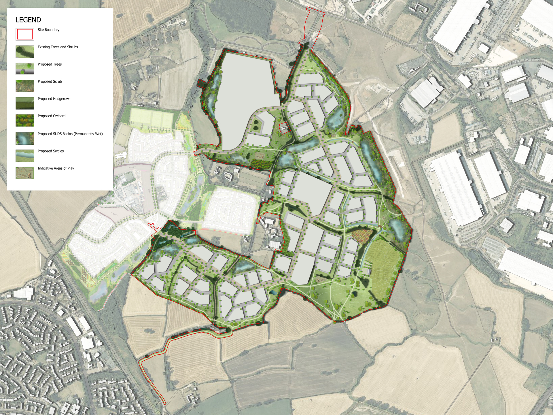 Curborough Brooks Masterplan