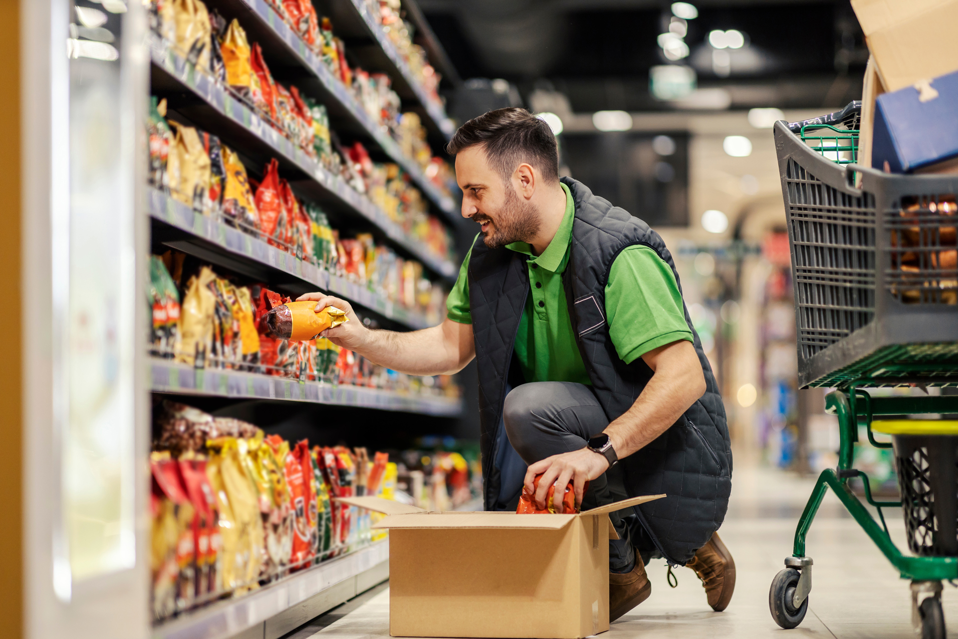 Supermarket Worker